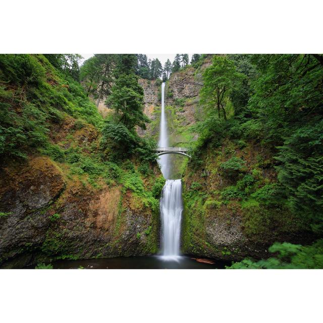 Multnomah Falls von Estivillml - Kunstdrucke auf Leinwand Alpen Home Größe: 40 cm H x 60 cm B on Productcaster.