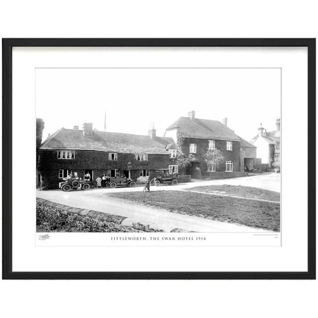 'Fittleworth, the Swan Hotel 1914' by Francis Frith - Picture Frame Photograph Print on Paper The Francis Frith Collection Size: 45cm H x 60cm W x 2.3 on Productcaster.