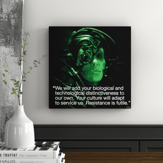 Star Trek 'Borg Iquote' Memorabilia East Urban Home on Productcaster.