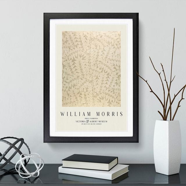 Branch by William Morris - Picture Frame Art Prints East Urban Home Size: 48cm H x 36cm W x 2cm D, Frame Option: Black on Productcaster.