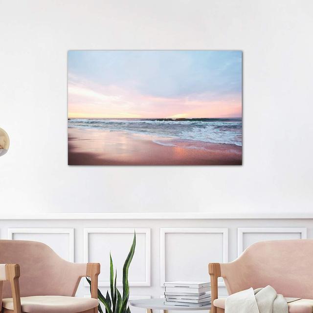 Morning Stroll by Natalie Carpentieri - Wrapped Canvas Photograph Print House of Hampton Size: 66.04cm H x 101.6cm W x 1.91cm D on Productcaster.