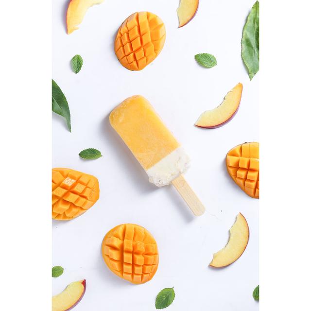 Mango Popsicle - Wrapped Canvas Print 17 Stories Size: 122cm H x 81cm W x 3.8 cm D on Productcaster.