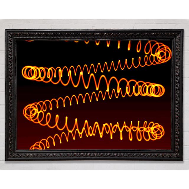 Fire Springs Framed Print Bright Star Size: 84.1cm H x 118.9cm W on Productcaster.