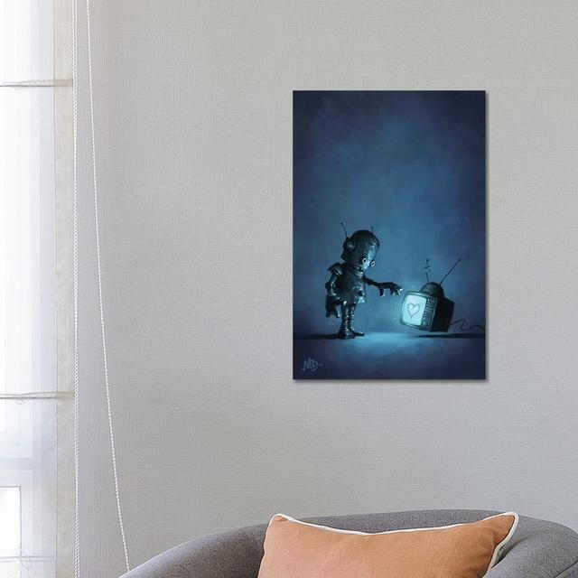 Contact by Matt Dixon - Wrapped Canvas Art Prints Maturi Size: 66.04cm H x 45.72cm W on Productcaster.