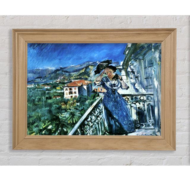 Lovis Corinth In Bordighera - Single Picture Frame Print Rosalind Wheeler Size: 21cm H x 29.7cm W x 8cm D, Format: Natural Framed Paper on Productcaster.