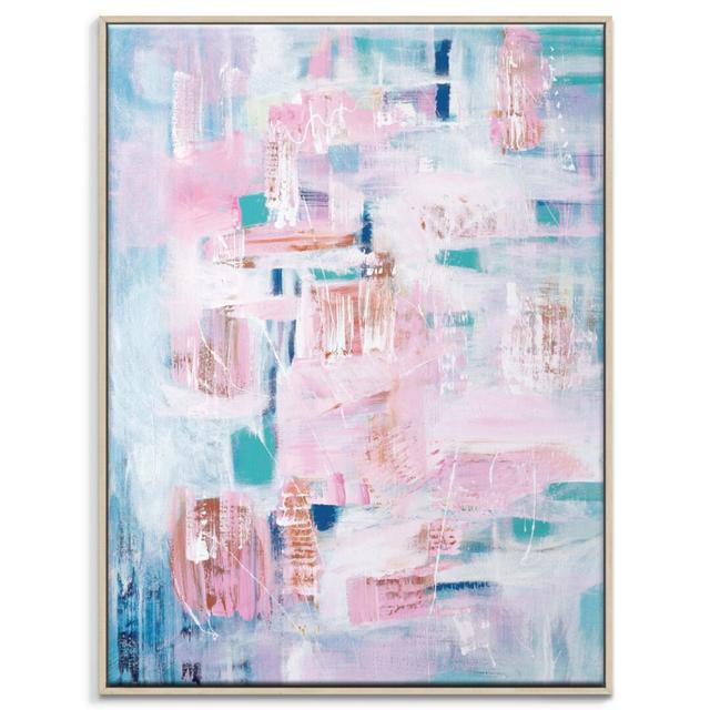 'Jaipur' Framed Painting on Canvas East Urban Home Frame Options: Timber on Productcaster.