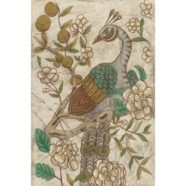 Chinoiserie Pheasant II by Chariklia Zarris - Wrapped Canvas Painting Latitude Vive Size: 46cm H x 30cm W on Productcaster.