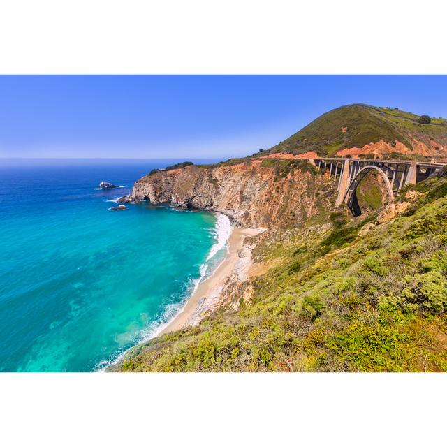 California Bixby Bridge House of Hampton Size: 81cm H x 122cm W x 3.8cm D on Productcaster.