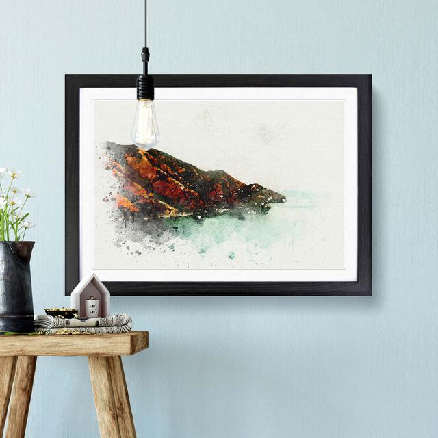 Taganga Santa Marta in Colombia in Abstract - Picture Frame Graphic Art Print East Urban Home Size: 36cm H x 48cm W x 2cm D, Frame Option: Black Frame on Productcaster.