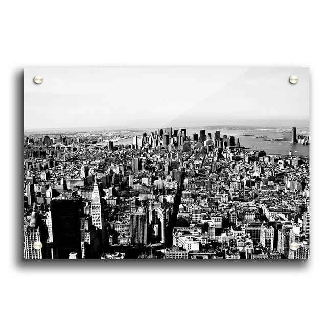 Chicago Distance - Unframed Photograph Print on Acrylic East Urban Home Size: 59.4cm H x 84.1cm W on Productcaster.