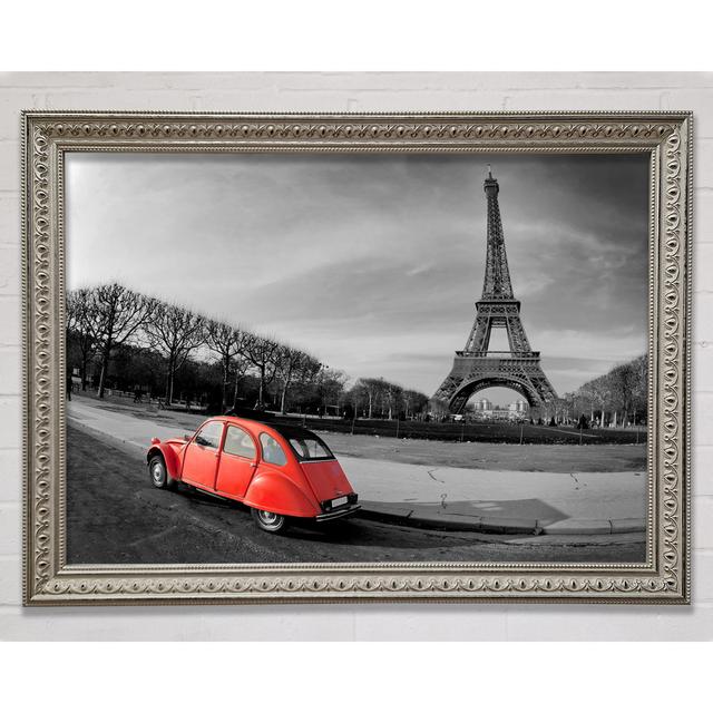 Eiffel Tower France 12 - Single Picture Frame Print Ebern Designs Size: 29.7cm H x 42cm W on Productcaster.