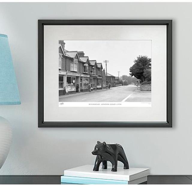 'Riverhead, London Road C1950' by Francis Frith - Picture Frame Photograph Print on Paper The Francis Frith Collection Size: 40cm H x 50cm W x 2.3cm D on Productcaster.