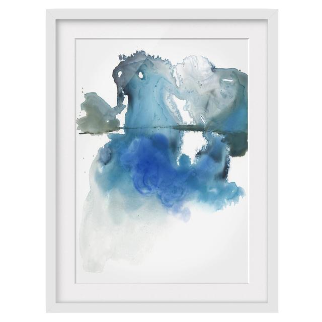 Picture With Frame - Glacier Melt I - Portrait 4:3 Ivy Bronx Frame Option: White, Size: 100cm H x 70cm W x 2cm D on Productcaster.