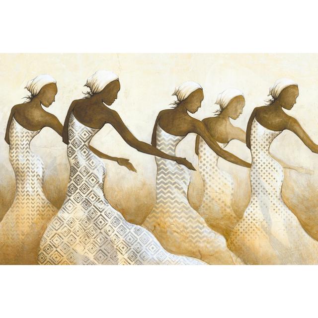 Women Dancing Neutral World Menagerie Size: 51cm H x 76cm W on Productcaster.