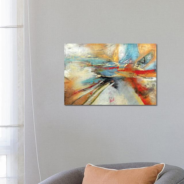 Fugaz III by Gabriela Villarreal - Wrapped Canvas Painting Metro Lane Size: 45.72cm H x 66.04cm W x 3.81cm D on Productcaster.