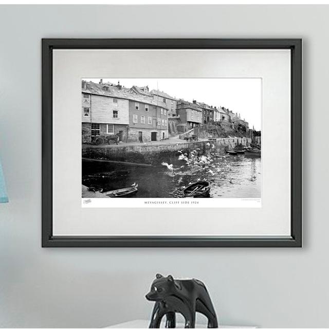 Mevagissey, Cliff Side 1924 - Single Picture Frame Print The Francis Frith Collection Size: 45cm H x 60cm W x 2.3cm D on Productcaster.