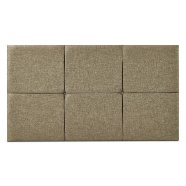 Francios Upholstered Headboard 17 Stories Size: Kingsize (5'), Colour: Cream on Productcaster.