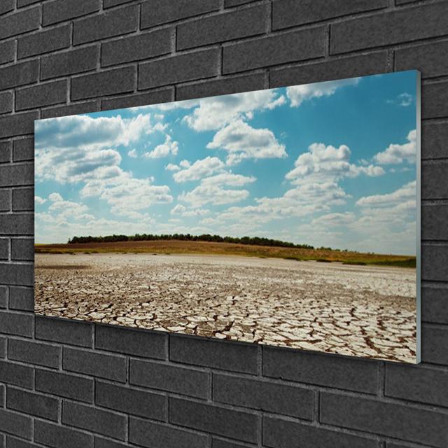 Landscape Desert - Unframed Photograph on Glass Brayden Studio on Productcaster.