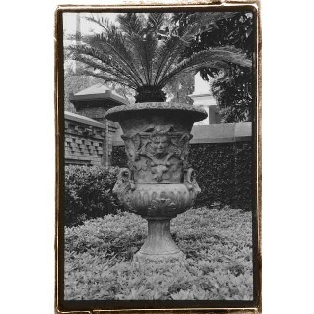 Garden Urn by Laura DeNardo - Wrapped Canvas Print Rosalind Wheeler Size: 46cm H x 30cm W on Productcaster.