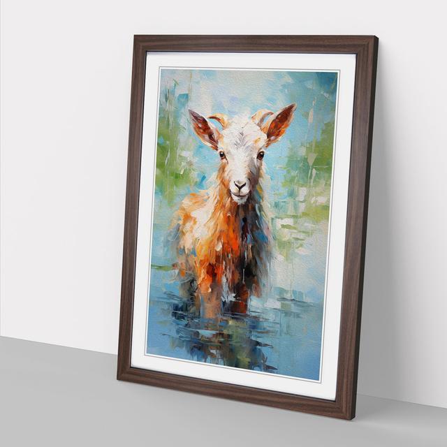 Goat Impressionism No.3 Brambly Cottage on Productcaster.