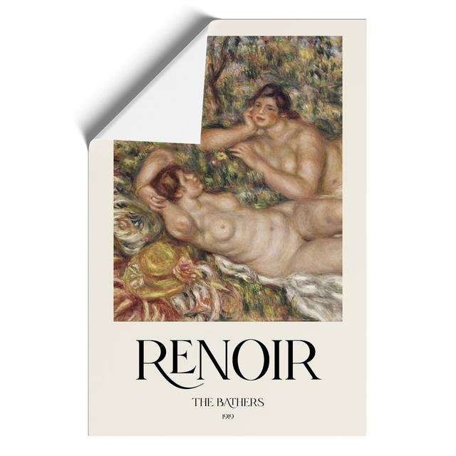 The Bathers by Pierre-Auguste Renoir - Unframed Graphic Art East Urban Home Size: 30cm H x 21cm W x 0.1cm D on Productcaster.