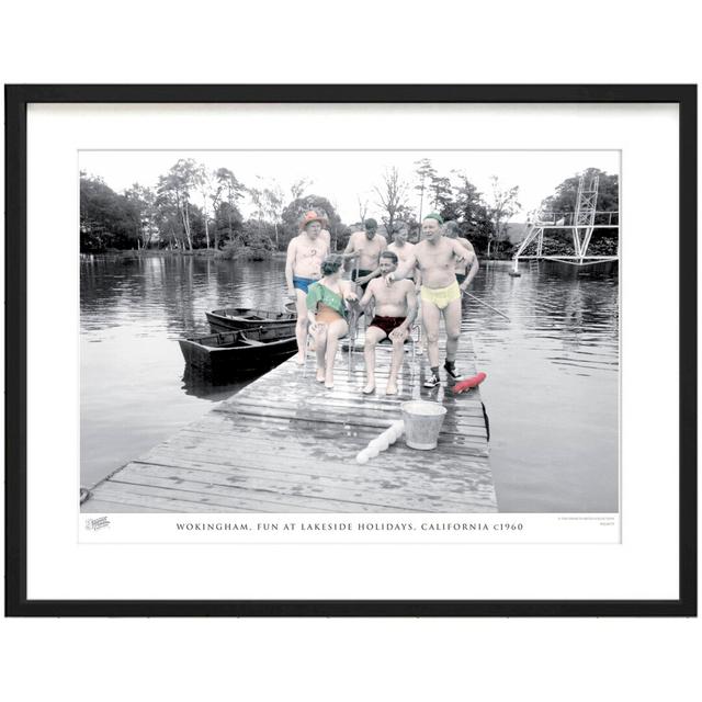 Wokingham, Fun At Lakeside Holidays, California C1960 by Francis Frith - Single Picture Frame Print The Francis Frith Collection Size: 28cm H x 36cm W on Productcaster.