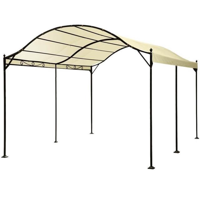 3 m x 4 m Grillpavillon Assemgul aus Stahl Garten Living on Productcaster.