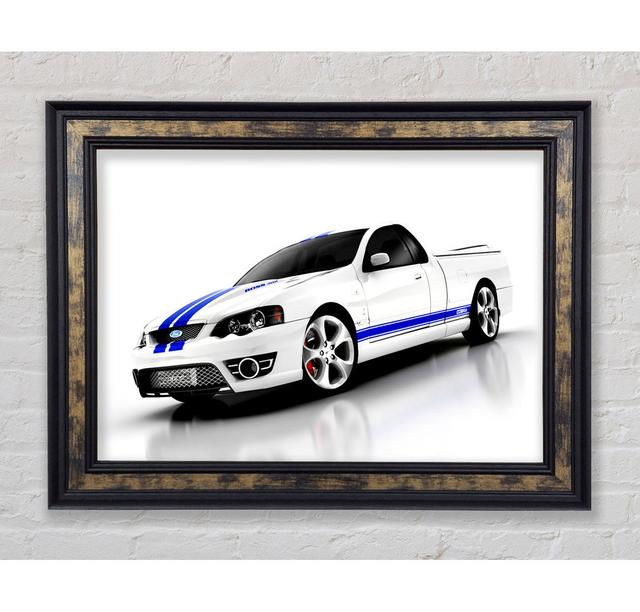 Falcon Cobra Ute - Single Picture Frame Art Prints Bright Star Size: 29.7cm H x 42cm W x 8cm D on Productcaster.