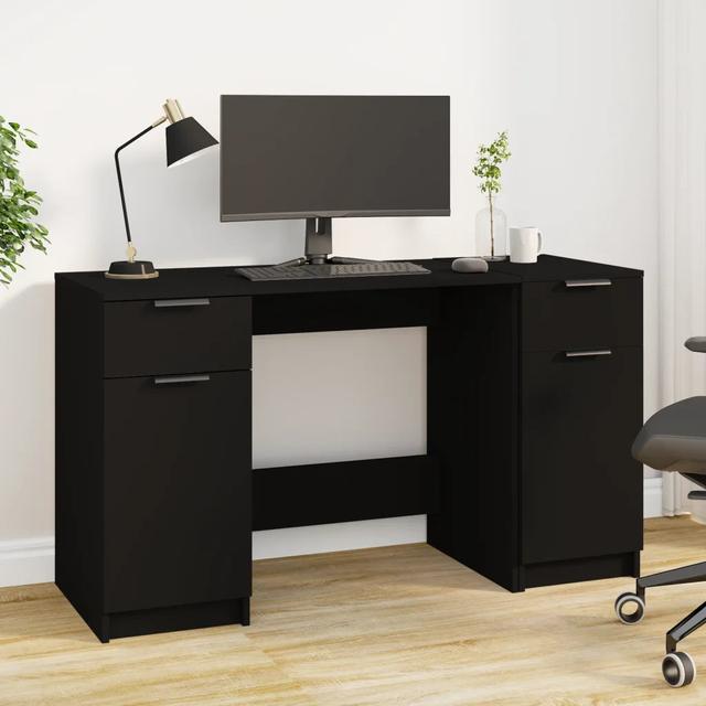 Ferullo 50Cm W Rectangular Computer Desk and Cabinet Latitude Run on Productcaster.