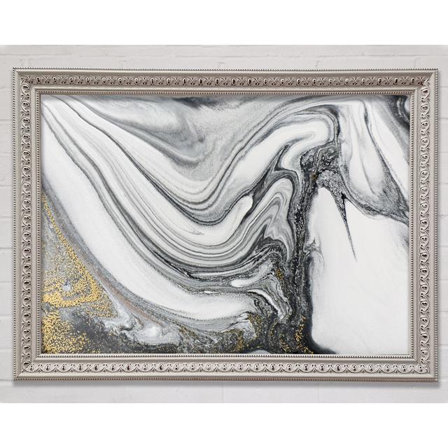 Swirl Of Stone - Single Picture Frame Art Prints Bright Star Size: 84.1cm H x 118.9cm W on Productcaster.