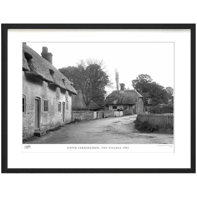 Upper Farringdon, The Village 1907 by Francis Frith - Single Picture Frame Print The Francis Frith Collection Size: 45cm H x 60cm W x 2.3cm D on Productcaster.