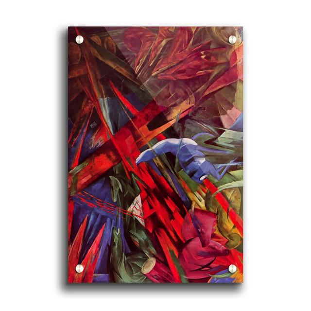 Animal Fates by Franz Marc - Unframed Graphic Art Print on Paper East Urban Home Size: 42cm H x 29.7cm W on Productcaster.