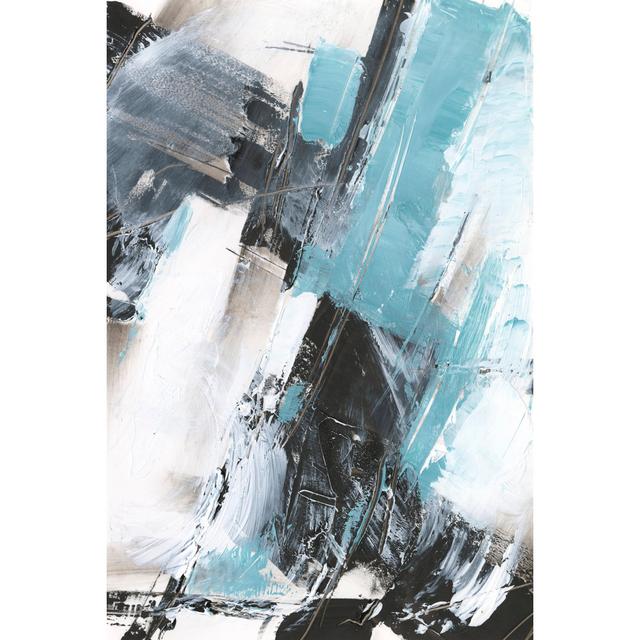 Glacial Shift I - Wrapped Canvas Art Prints Metro Lane Size: 76cm H x 51cm W on Productcaster.