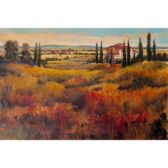 Tuscany I by Tim OToole - Art Prints on Canvas Marlow Home Co. Size: 61cm H x 91cm W x 3.8cm D on Productcaster.