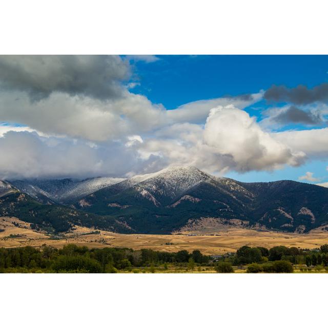 Lavery Bridger Peaks - Wrapped Canvas Photograph Alpen Home Size: 30cm H x 46cm W x 3.8cm D on Productcaster.