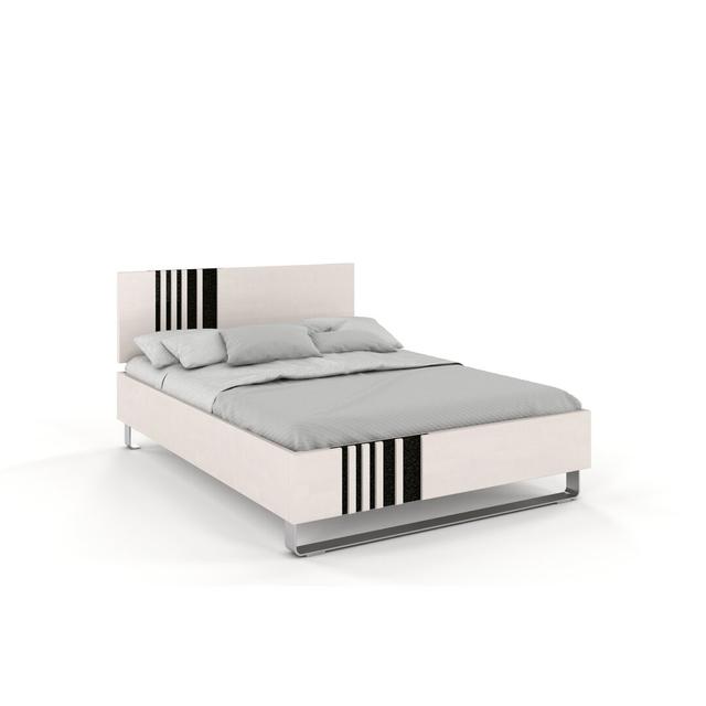 Eng Bed Frame Corrigan Studio Size: European Kingsize (160 x 200cm), Colour: White on Productcaster.