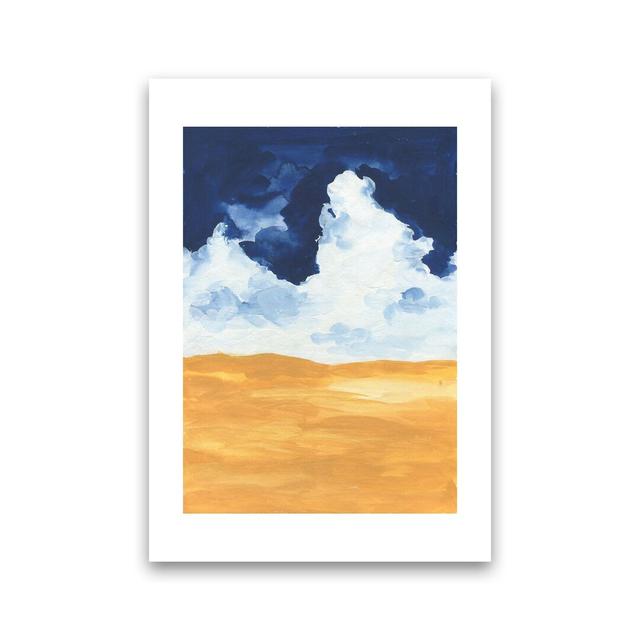 Horizon Abstract Clouds Art Print By Pixy Paper A3 / Print Only Ivy Bronx Format: Unframed, Size: 29.7cm H x 21cm W x 1cm D on Productcaster.