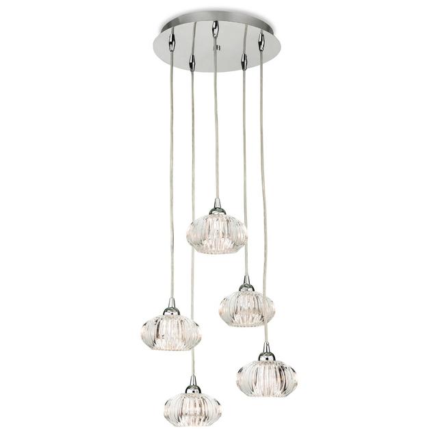 Adler 5-Light Cluster Pendant Rosdorf Park on Productcaster.