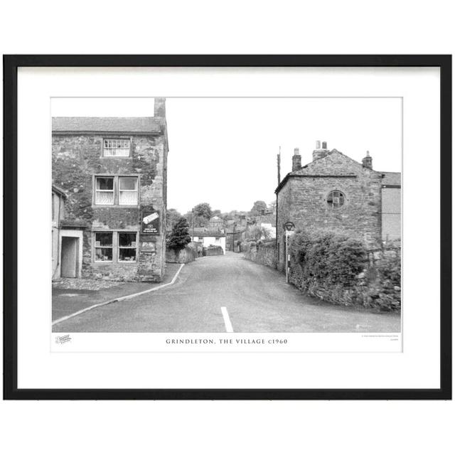 'Grindleton, the Village C1960' - Picture Frame Photograph Print on Paper The Francis Frith Collection Size: 28cm H x 36cm W x 2.3cm D on Productcaster.