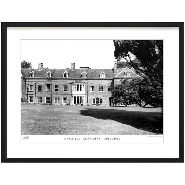 'Harefield, Breakspear House C1965' by Francis Frith - Picture Frame Photograph Print on Paper The Francis Frith Collection Size: 60cm H x 80cm W x 2. on Productcaster.