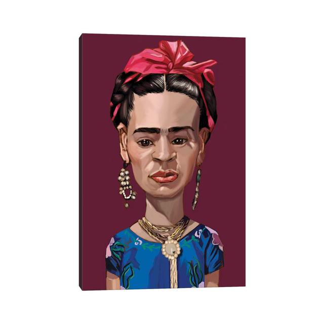 Frida by Evan Williams - Wrapped Canvas Art Prints Mercer41 Size: 45.72cm H x 30.48cm W x 1.91cm D on Productcaster.