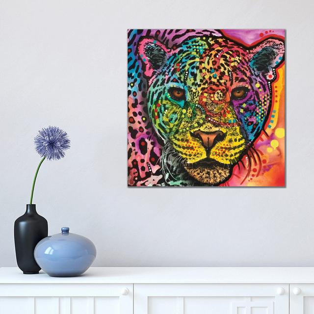 Leopard Spots by Dean Russo - Wrapped Canvas Print Latitude Vive Size: 45.72cm H x 45.72cm W x 3.81cm D on Productcaster.