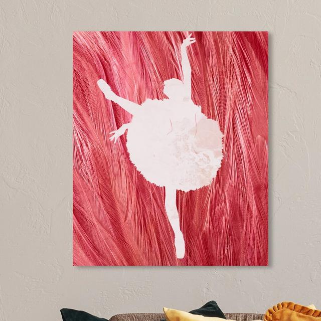 'Ballerina' Graphic Art on Wrapped Canvas East Urban Home Size: 71.1 cm H x 61 cm W on Productcaster.