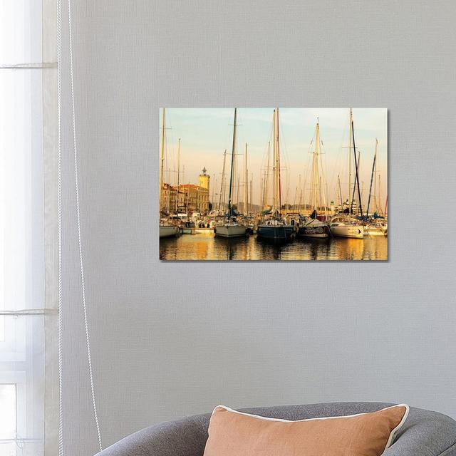 France Provence Port by Alexandre Venancio - Wrapped Canvas Print Breakwater Bay Size: 45.72cm H x 66.04cm W x 1.905cm D on Productcaster.