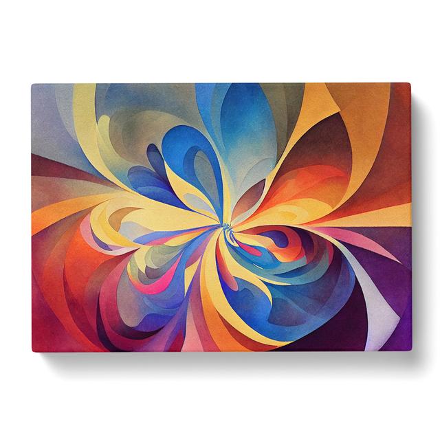 Fractal Vol.2 - Wrapped Canvas Print ClassicLiving Size: 35cm H x 50cm W x 3cm D on Productcaster.