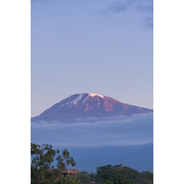 Derwin Mount Kilimanjaro - Wrapped Canvas Photograph Alpen Home Size: 91cm H x 61cm W x 3.8cm D on Productcaster.