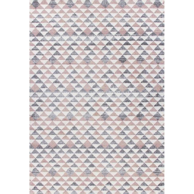 Summers Grey/Pink Rug Norden Home Rug Size: Rectangular 160 x 230cm on Productcaster.