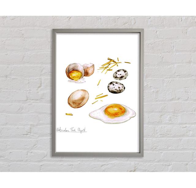 Eggs - Print Bright Star Size: 141.4cm H x 100cm W on Productcaster.