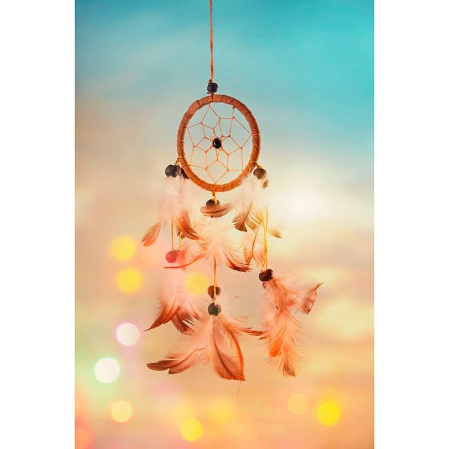 Dream Catcher - Wrapped Canvas Print World Menagerie Size: 30cm H x 20cm W x 3.8cm D on Productcaster.