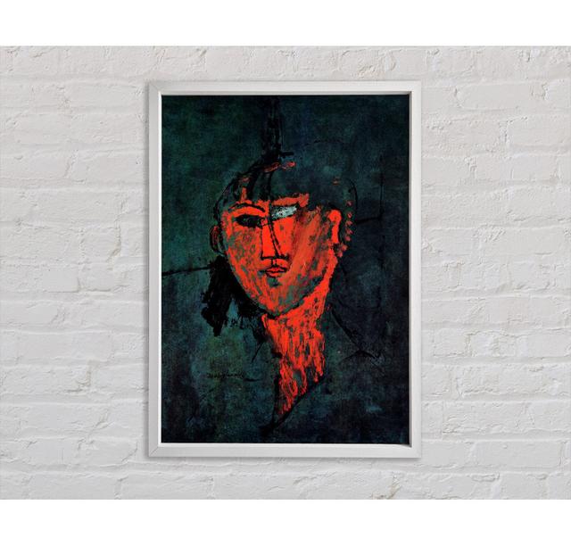 Head By Modigliani Framed Print Bright Star Size: 84.1cm H x 118.9cm W on Productcaster.